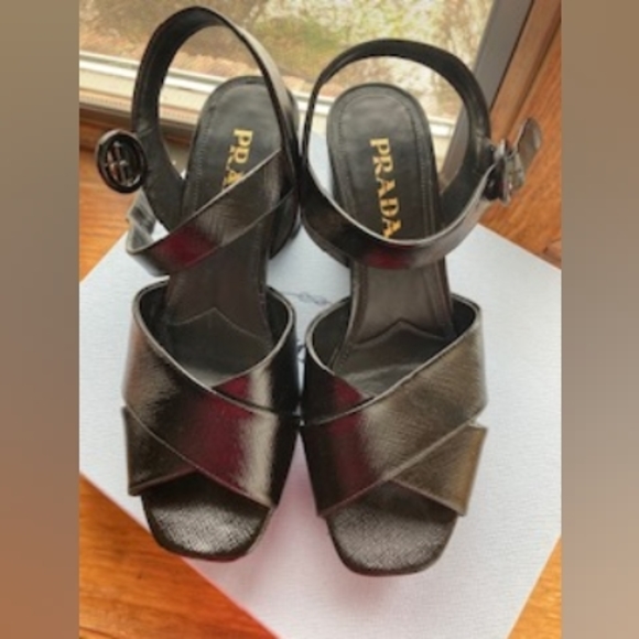 Prada, 38.5, black - Picture 4 of 8